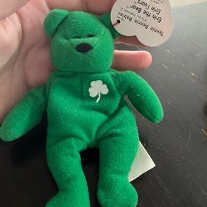 TYTeenieBeanie Erin the Bear Ireland Rare-Misprint